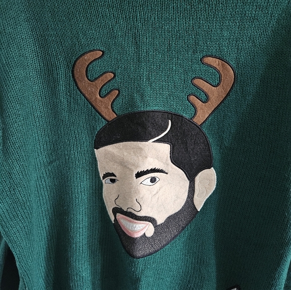 NWOT Drake Knit Christmas Sweater - Picture 5 of 6